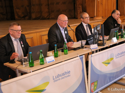 50. Sesja Sejmiku Województwa Lubuskiego w w Auli Zamiejscowego Wydziału Kultury Fizycznej w Gorzowie Wlkp. 