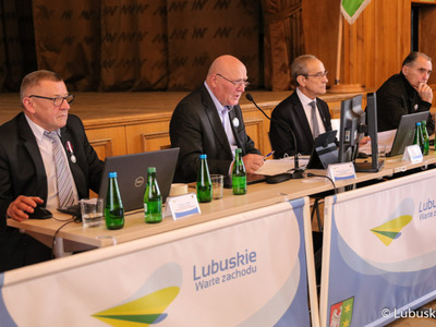 50. Sesja Sejmiku Województwa Lubuskiego w w Auli Zamiejscowego Wydziału Kultury Fizycznej w Gorzowie Wlkp. 