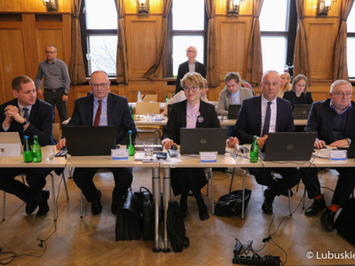 50. Sesja Sejmiku Województwa Lubuskiego w w Auli Zamiejscowego Wydziału Kultury Fizycznej w Gorzowie Wlkp. 