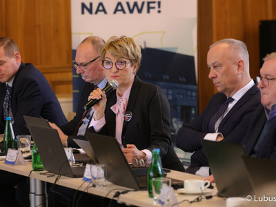 50. Sesja Sejmiku Województwa Lubuskiego w w Auli Zamiejscowego Wydziału Kultury Fizycznej w Gorzowie Wlkp. 