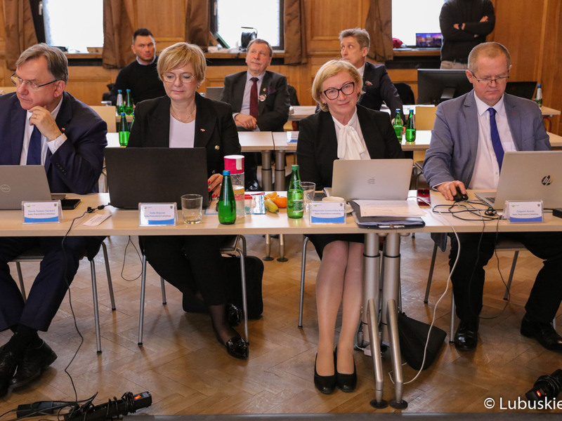 50. Sesja Sejmiku Województwa Lubuskiego w w Auli Zamiejscowego Wydziału Kultury Fizycznej w Gorzowie Wlkp.