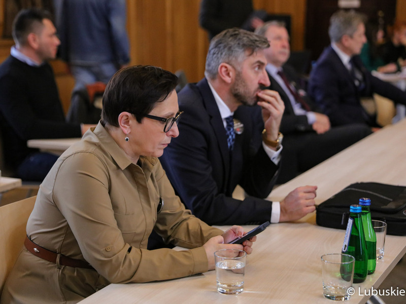 50. Sesja Sejmiku Województwa Lubuskiego w w Auli Zamiejscowego Wydziału Kultury Fizycznej w Gorzowie Wlkp.