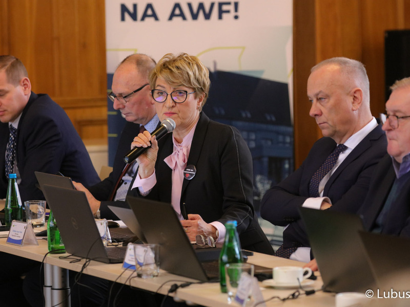 50. Sesja Sejmiku Województwa Lubuskiego w w Auli Zamiejscowego Wydziału Kultury Fizycznej w Gorzowie Wlkp.