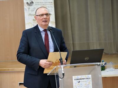 Forum Producentów Produktów Regionalnych w Sali Kolumnowej Urzędu Marszałkowskiego Województwa Lubuskiego w Zielonej Górze 