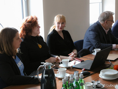 Uczestnicy obrad Lubuskiej Rady Zdrowia