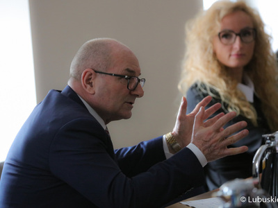 Uczestnicy obrad Lubuskiej Rady Zdrowia