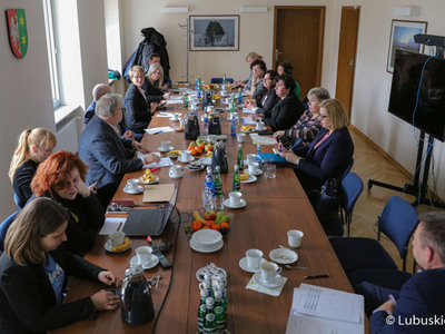 Uczestnicy obrad Lubuskiej Rady Zdrowia