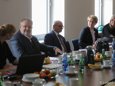 Uczestnicy obrad Lubuskiej Rady Zdrowia