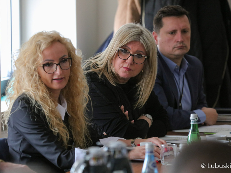 Uczestnicy obrad Lubuskiej Rady Zdrowia