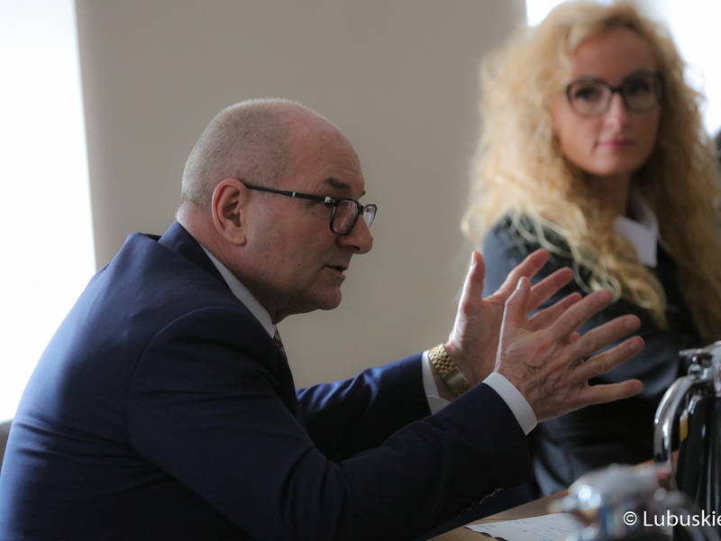 Uczestnicy obrad Lubuskiej Rady Zdrowia