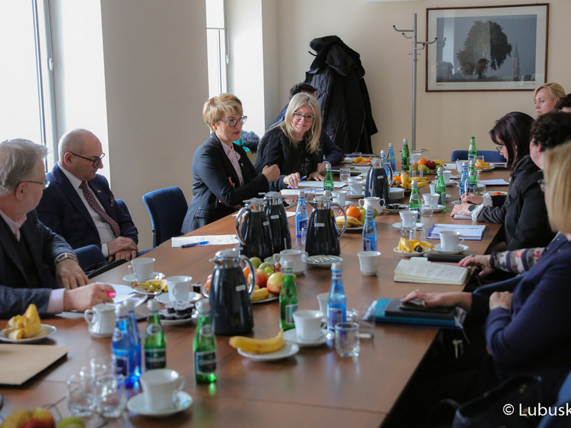 Uczestnicy obrad Lubuskiej Rady Zdrowia