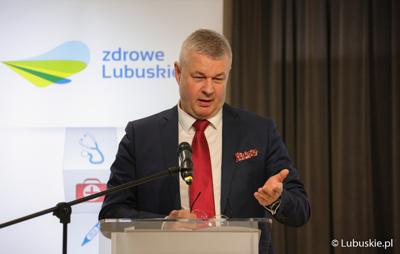 Prezes Szpitala Uniwersyteckiego w Zielonej Górze Marek Działoszyński