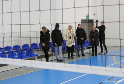 Sala sportowa w zielonogórskiej firmie Lumel