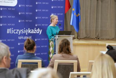 Konferencja pt. „O miejscu seniorów w społeczności lokalnej w kontekście wyników narodowego Spisu Powszechnego 2021”