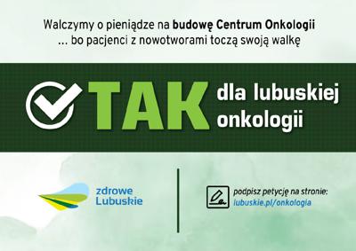 Petycja "Tak dla lubuskiej onkologii"