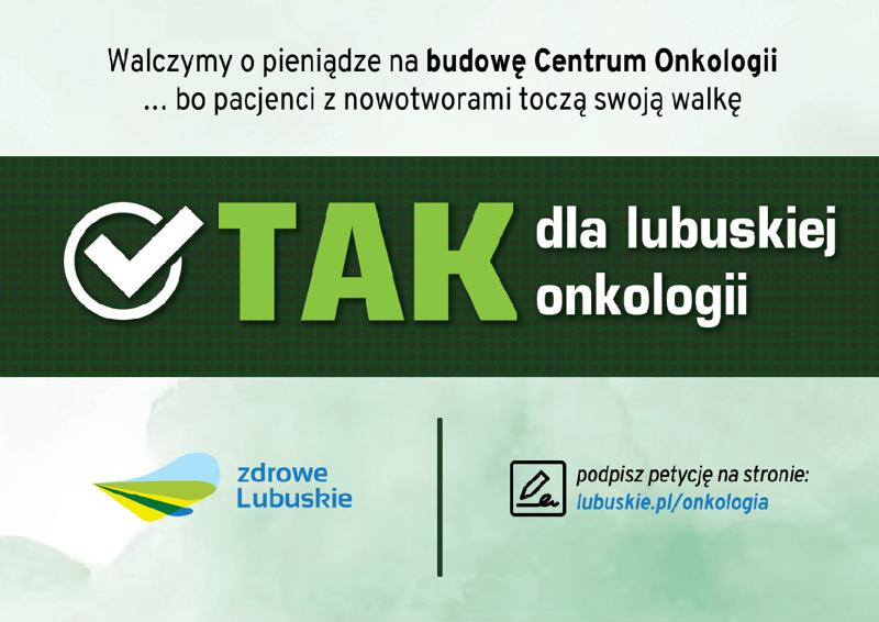Petycja "Tak dla lubuskiej onkologii"