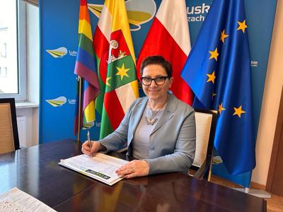 Posłanka na Sejm RP Krystyna Sibińska