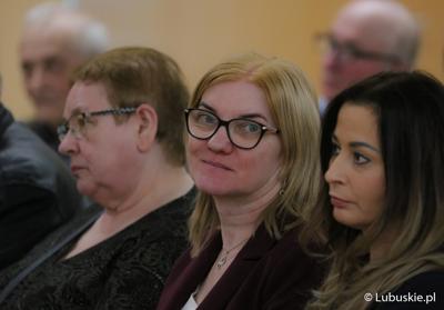 Uczestnicy konferencji pt. „Polska wieś popegeerowska po 30 latach transformacji” w Sali Kolumnowej Urzędu Marszałkowskiego Województwa Lubuskiego w Zielonej Górze