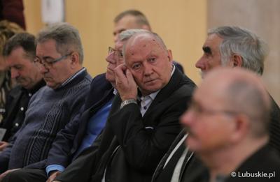 Uczestnicy konferencji pt. „Polska wieś popegeerowska po 30 latach transformacji” w Sali Kolumnowej Urzędu Marszałkowskiego Województwa Lubuskiego w Zielonej Górze