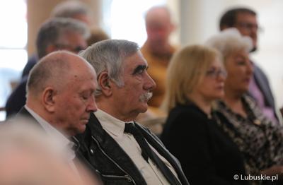 Uczestnicy konferencji pt. „Polska wieś popegeerowska po 30 latach transformacji” w Sali Kolumnowej Urzędu Marszałkowskiego Województwa Lubuskiego w Zielonej Górze