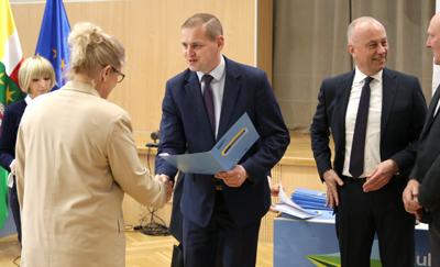 31 marca 2023 r. w Sali Kolumnowej w Urzędzie Marszałkowskim Województwa Lubuskiego odbyło się I posiedzenie Komitetu Monitorującego program Fundusze Europejskie dla Lubuskiego 2021-2027. 