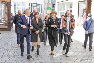 Po konferencji spacer po deptaku zielonogórskim