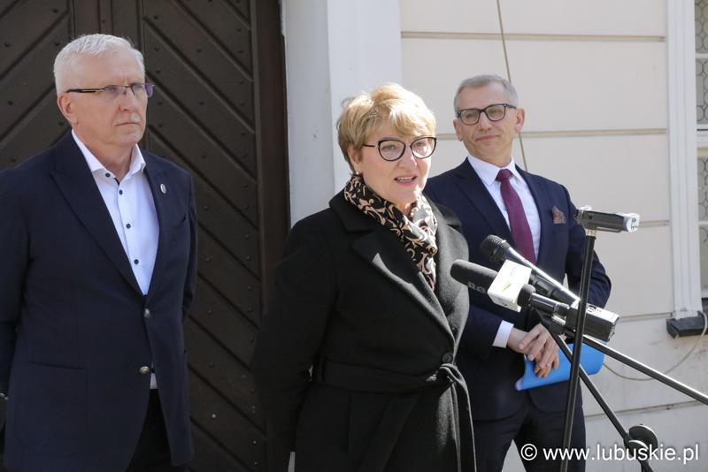 Konferencja prasowa - Wadim Tyszkiewicz, Elżbieta Anna Polak, Krzysztof Kwiatkowski
