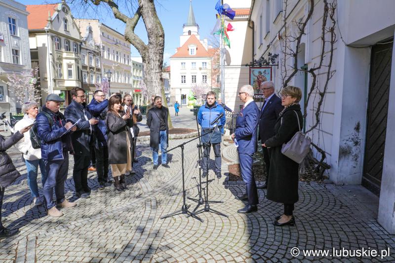 Konferencja prasowa - widok ogólny