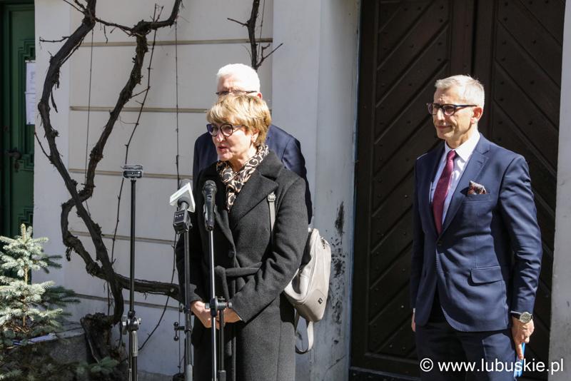 Konferencja prasowa - Wadim Tyszkiewicz, Elżbieta Anna Polak, Krzysztof Kwiatkowski