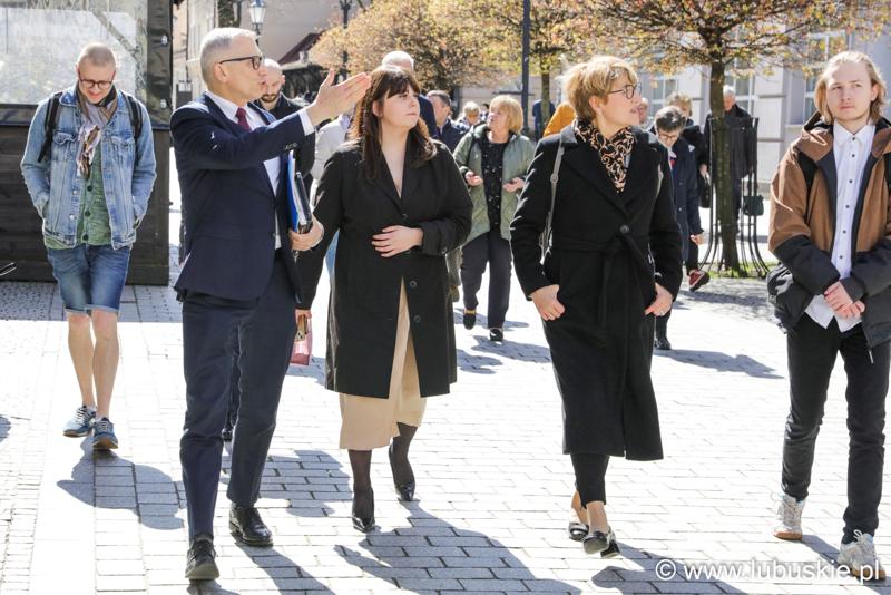 Po konferencji spacer po deptaku zielonogórskim