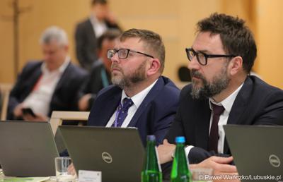 Uczestnicy LII sesji Sejmiku Województwa Lubuskiego