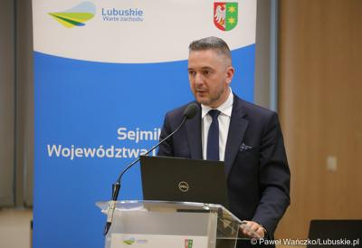 Dyr. Zarządu Dróg Wojewódzkich w Zielonej Górze Paweł Tonder 