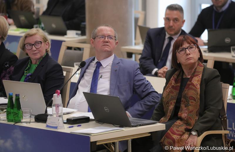 Radni na LII sesji Sejmiku Województwa Lubuskiego