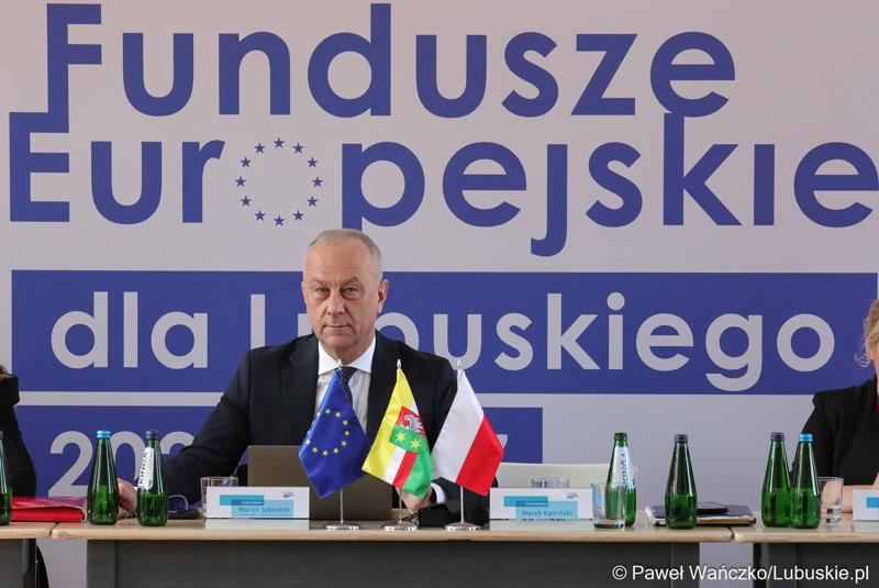 Członek zarządu województwa lubuskiego Marcin Jabłoński