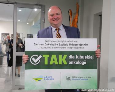 Prof. Paweł Golusiński, kierownik Klinicznego Oddziału Otolaryngologii Szpitala Uniwersyteckiego w Zielonej Górze
