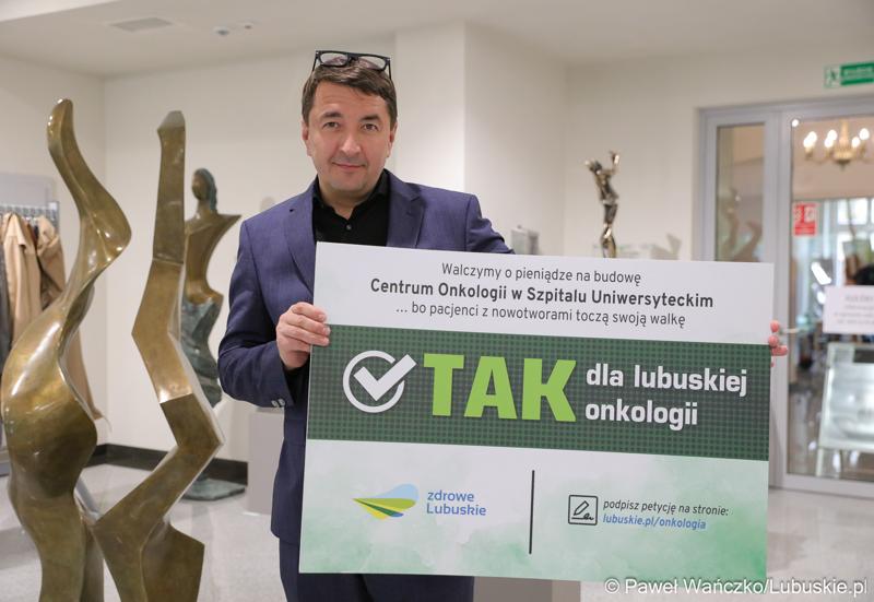 Prof. Dawid Murawa, kierownik Klinicznego Oddziału Chirurgii Ogólnej i Onkologicznej Szpitala Uniwersyteckiego w Zielonej Górze