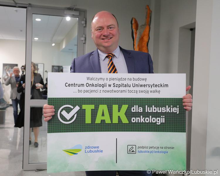 Prof. Paweł Golusiński, kierownik Klinicznego Oddziału Otolaryngologii Szpitala Uniwersyteckiego w Zielonej Górze