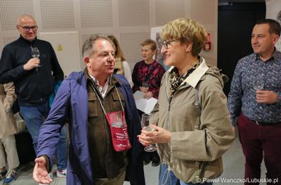 Marszałek Województwa Lubuskiego Elżbieta Anna Polak oraz Robert Makłowicz 