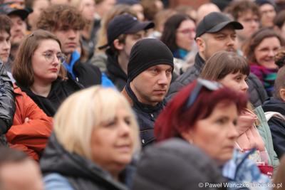 Uczestnicy pokazu kulinarnego Roberta Makłowicza