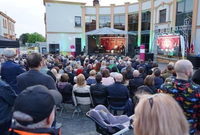 Stanisław Soyka Kwartet wystąpił w ramach III Lubuskiego Festiwalu Otwartych Piwnic i Winnic w Zielonej Górze w poniedziałek, 1 maja 2023 r. 