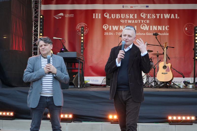 Stanisław Soyka Kwartet wystąpił w ramach III Lubuskiego Festiwalu Otwartych Piwnic i Winnic w Zielonej Górze w poniedziałek, 1 maja 2023 r.