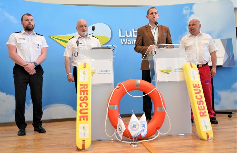 4 maja 2023 r. w Urzędzie Marszałkowskim Województwa Lubuskiego podpisano umowę z Wodnym Ochotniczym Pogotowiem Ratunkowym Województwa Lubuskiego z siedzibą w Zielonej Górze „na działanie z zakresu ratownictwa wodnego na terenie województwa lubuskiego”
