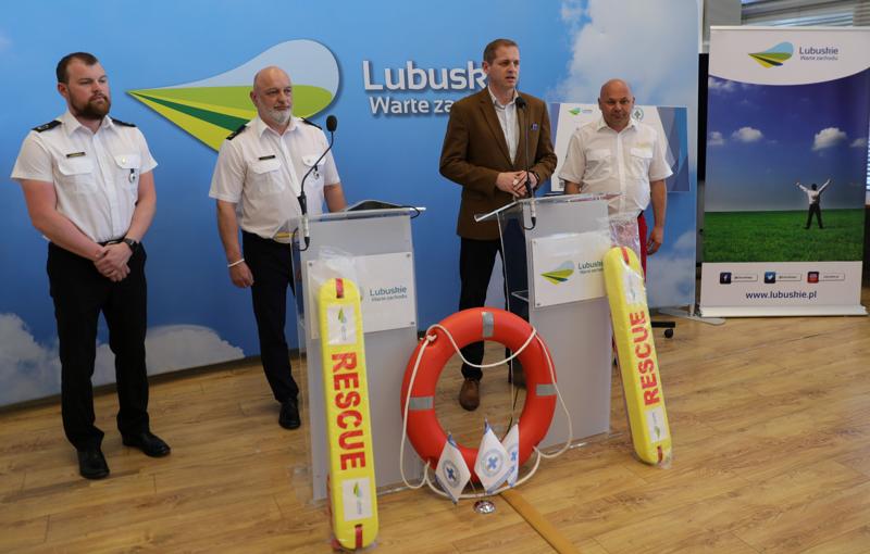 4 maja 2023 r. w Urzędzie Marszałkowskim Województwa Lubuskiego podpisano umowę z Wodnym Ochotniczym Pogotowiem Ratunkowym Województwa Lubuskiego z siedzibą w Zielonej Górze „na działanie z zakresu ratownictwa wodnego na terenie województwa lubuskiego”
