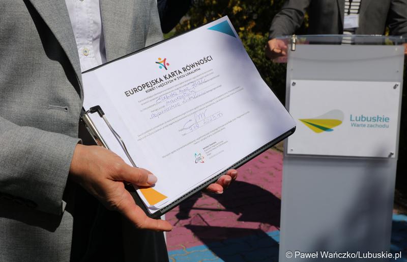 Lubuska Europejska Karta Równości Kobiet i Mężczyzn w Życiu Lokalnym.