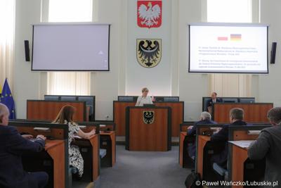Posiedzenie Komitetu ds. Współpracy Międzyregionalnej Polsko-Niemieckiej Komisji Międzyrządowej ds. Współpracy Regionalnej i Przygranicznej w w Dolnośląskim Urzędzie Wojewódzkim we Wrocławiu.