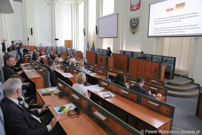 Posiedzenie Komitetu ds. Współpracy Międzyregionalnej Polsko-Niemieckiej Komisji Międzyrządowej ds. Współpracy Regionalnej i Przygranicznej w w Dolnośląskim Urzędzie Wojewódzkim we Wrocławiu.