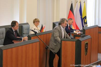 Posiedzenie Komitetu ds. Współpracy Międzyregionalnej Polsko-Niemieckiej Komisji Międzyrządowej ds. Współpracy Regionalnej i Przygranicznej w w Dolnośląskim Urzędzie Wojewódzkim we Wrocławiu.