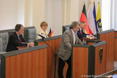 Posiedzenie Komitetu ds. Współpracy Międzyregionalnej Polsko-Niemieckiej Komisji Międzyrządowej ds. Współpracy Regionalnej i Przygranicznej w w Dolnośląskim Urzędzie Wojewódzkim we Wrocławiu.