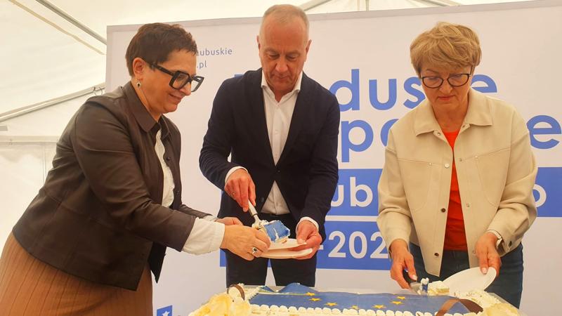 W niedzielę 14 maja 2023 r. Słubicach odbył się pierwszy w tym roku Piknik Funduszy Europejskich organizowany przez Urząd Marszałkowski Województwa Lubuskiego