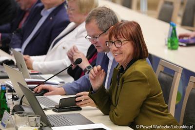 Radni wojewódzcy podczas majowej Sesji Sejmiku Województwa Lubuskiego 